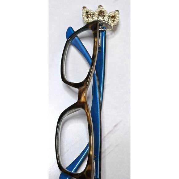 Vintage Crown Brooch and Glasses Holder - Picture 2 of 3